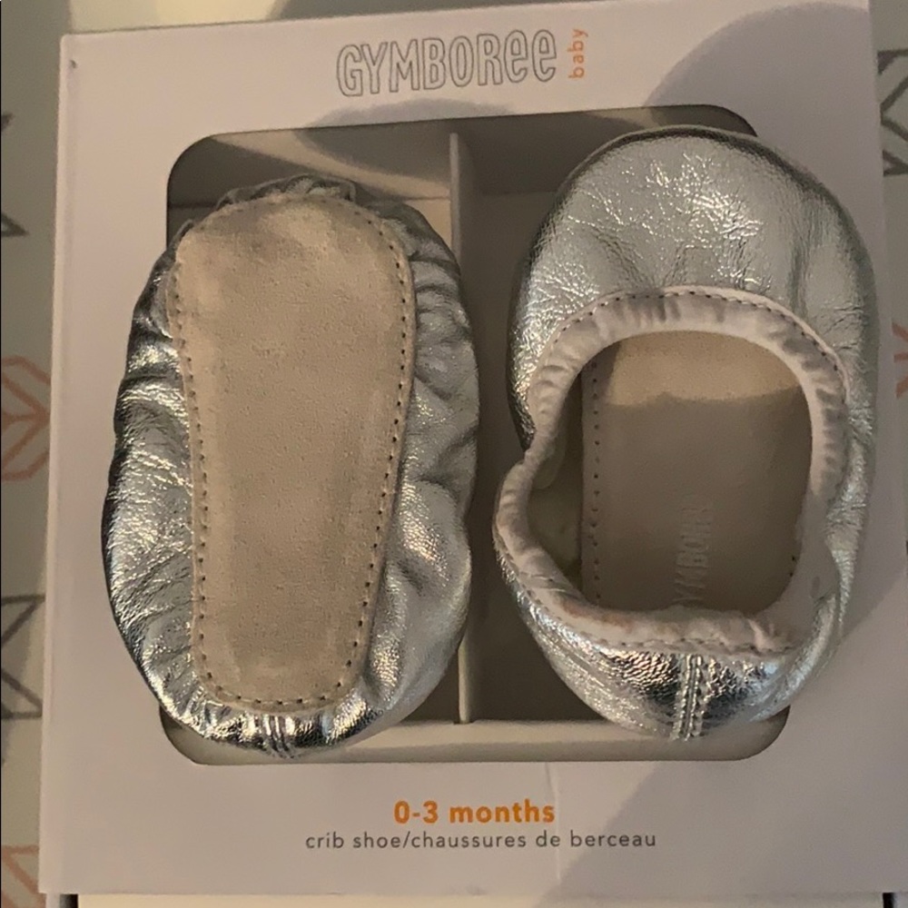 Silver shoes